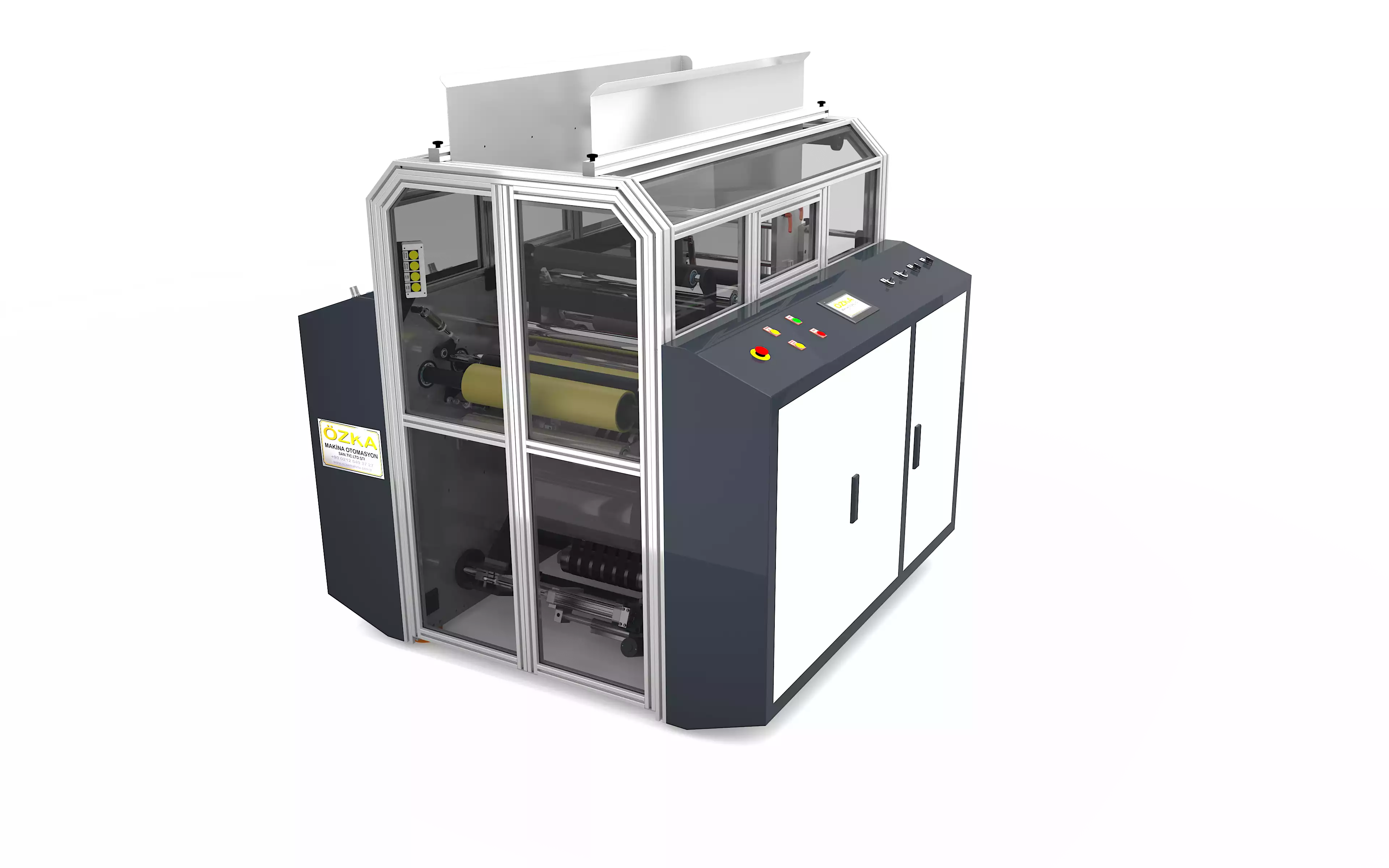 APS 3000 Automatic Pre-Stretch Film Rewinder Machine