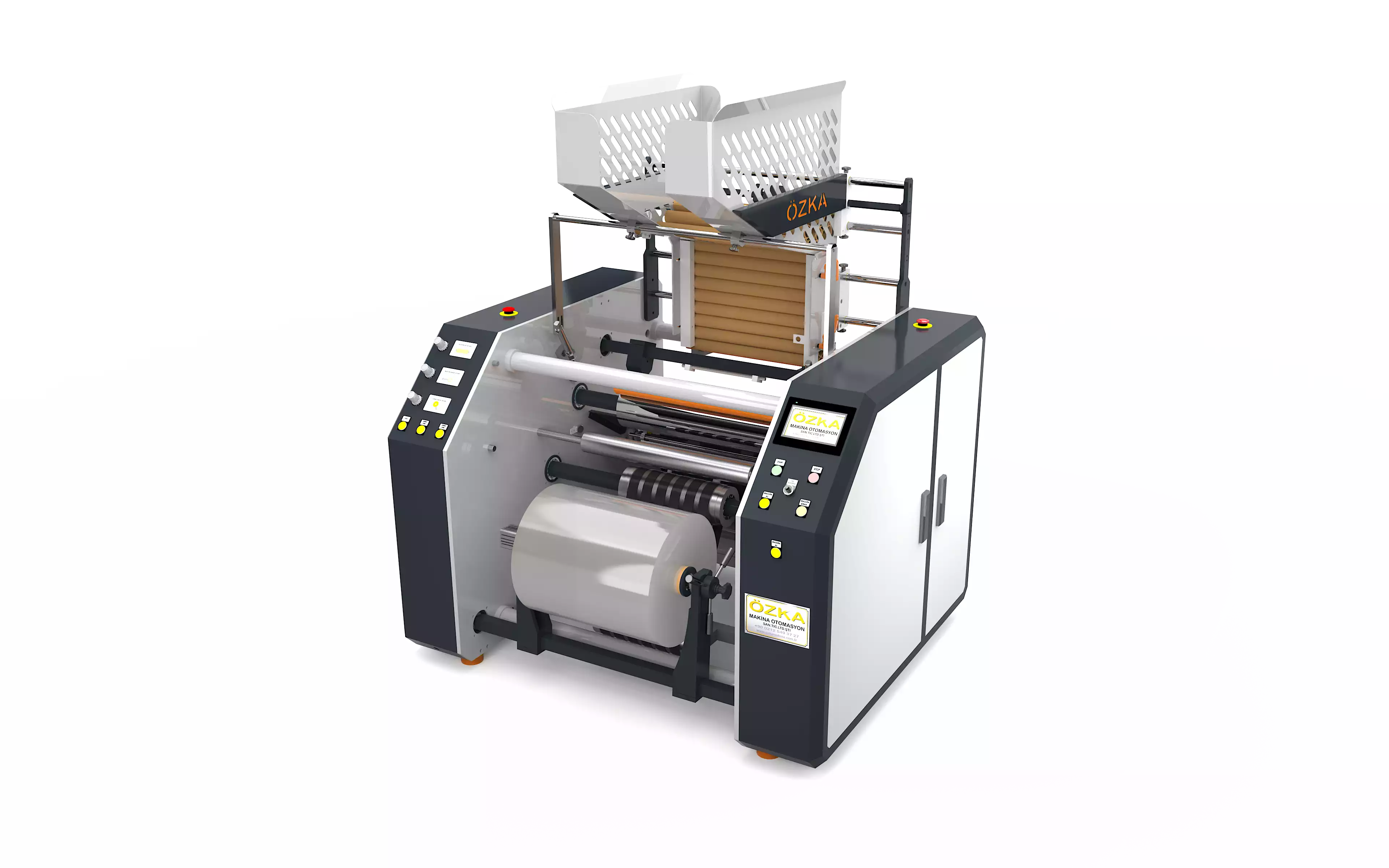 ASR 1200 Automatic Stretch Film Rewinder Machine